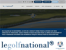 Tablet Screenshot of golf-national.com